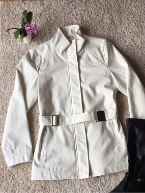 Joe Fresh | Off-White Belted Spring Jacket